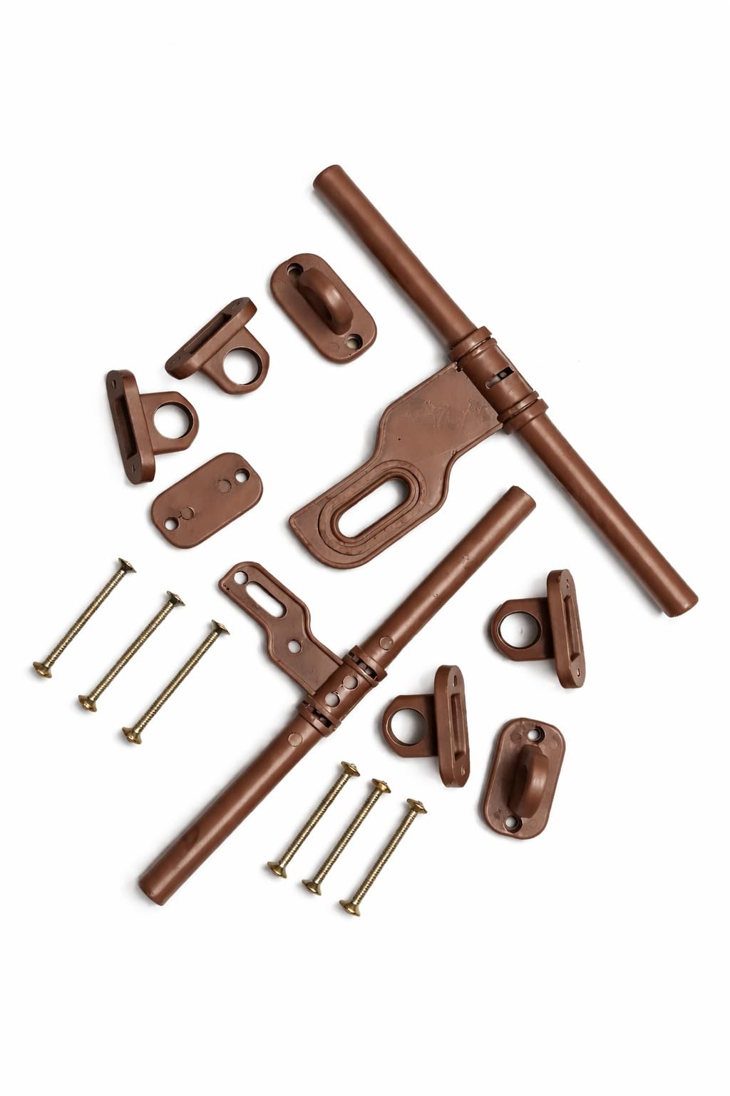 PVC Door Aldrop 6 x 4 Inch (2 Pcs) | Durable Plastic Door Latch